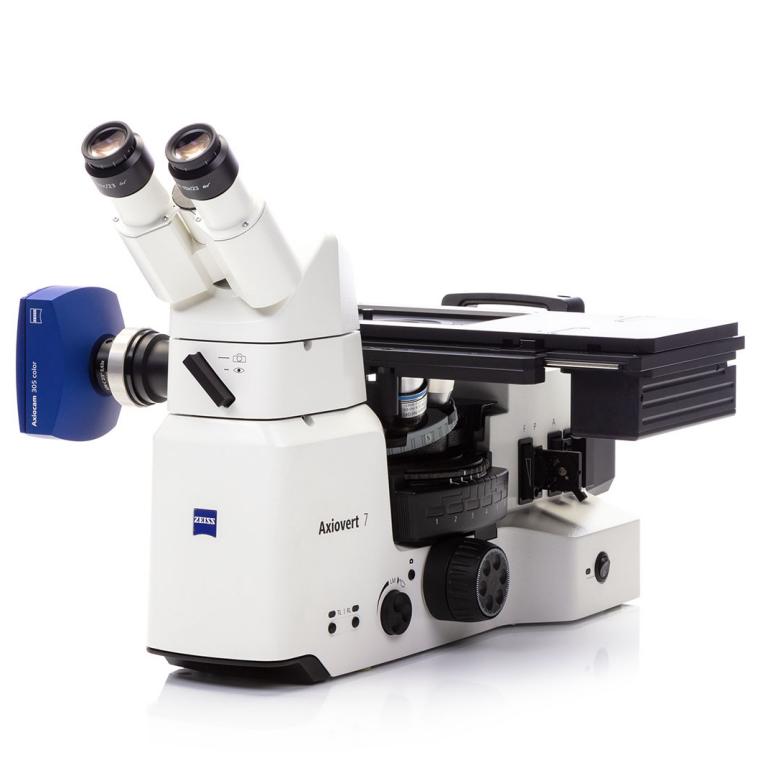 ZEISS Axiovert inverted microscope for materials lab